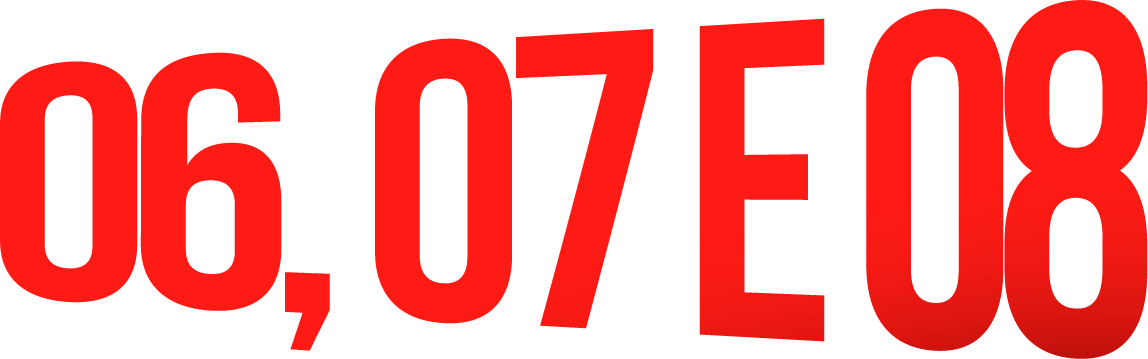 06, 07 e 08