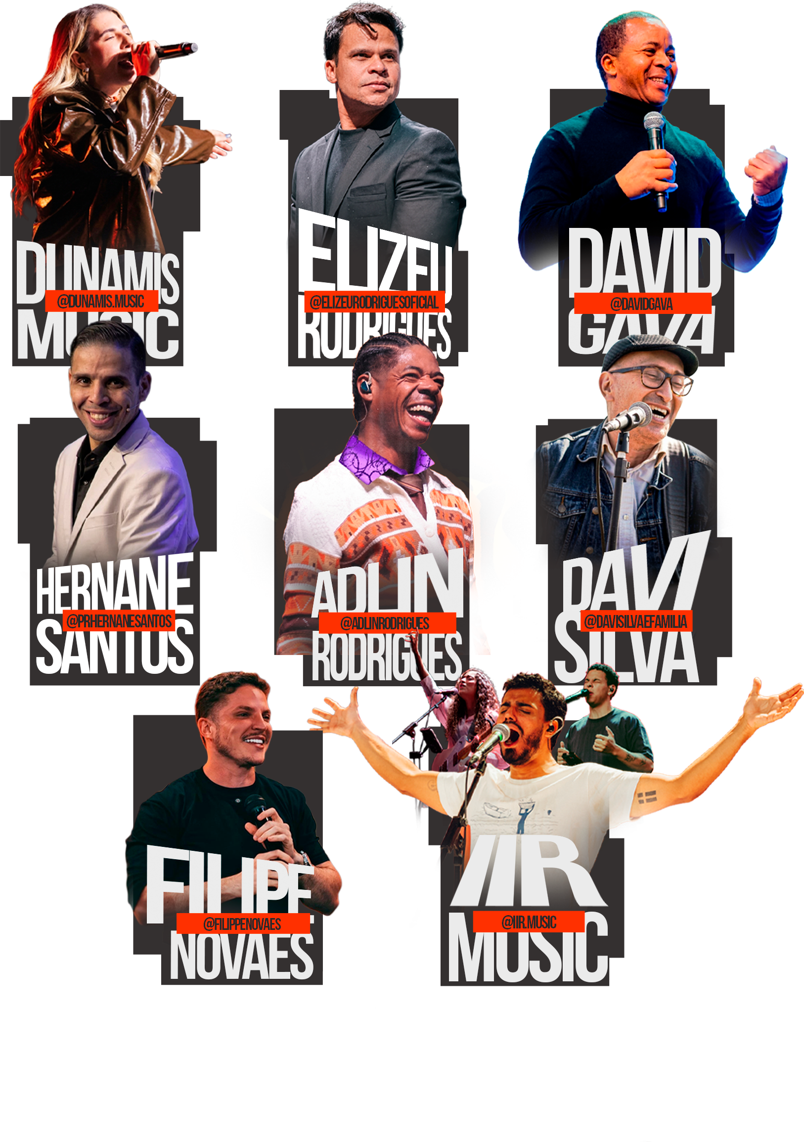 Artistas confirmados na Upper Conference