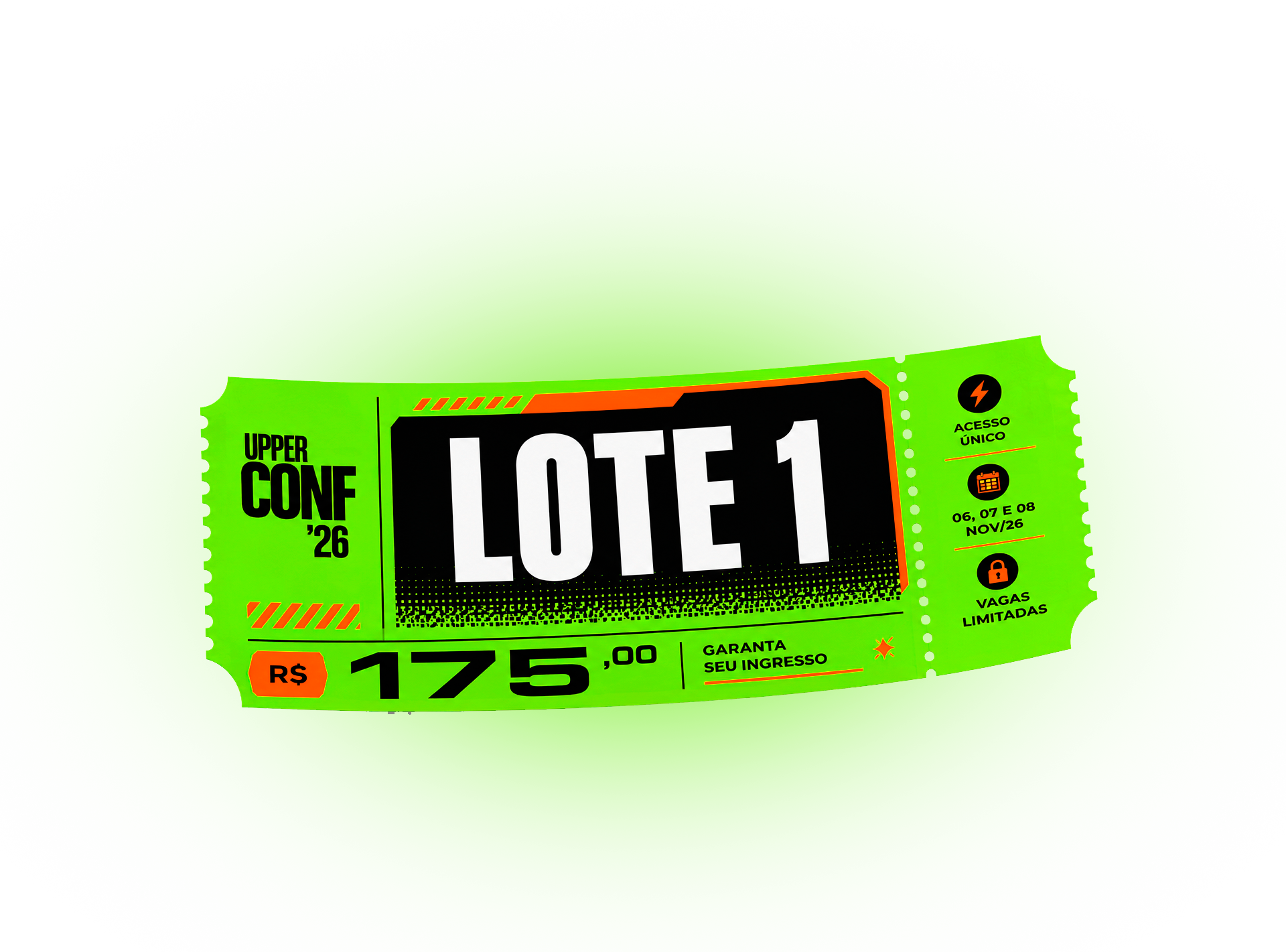 Ingresso Lote 1 - R$ 175,00